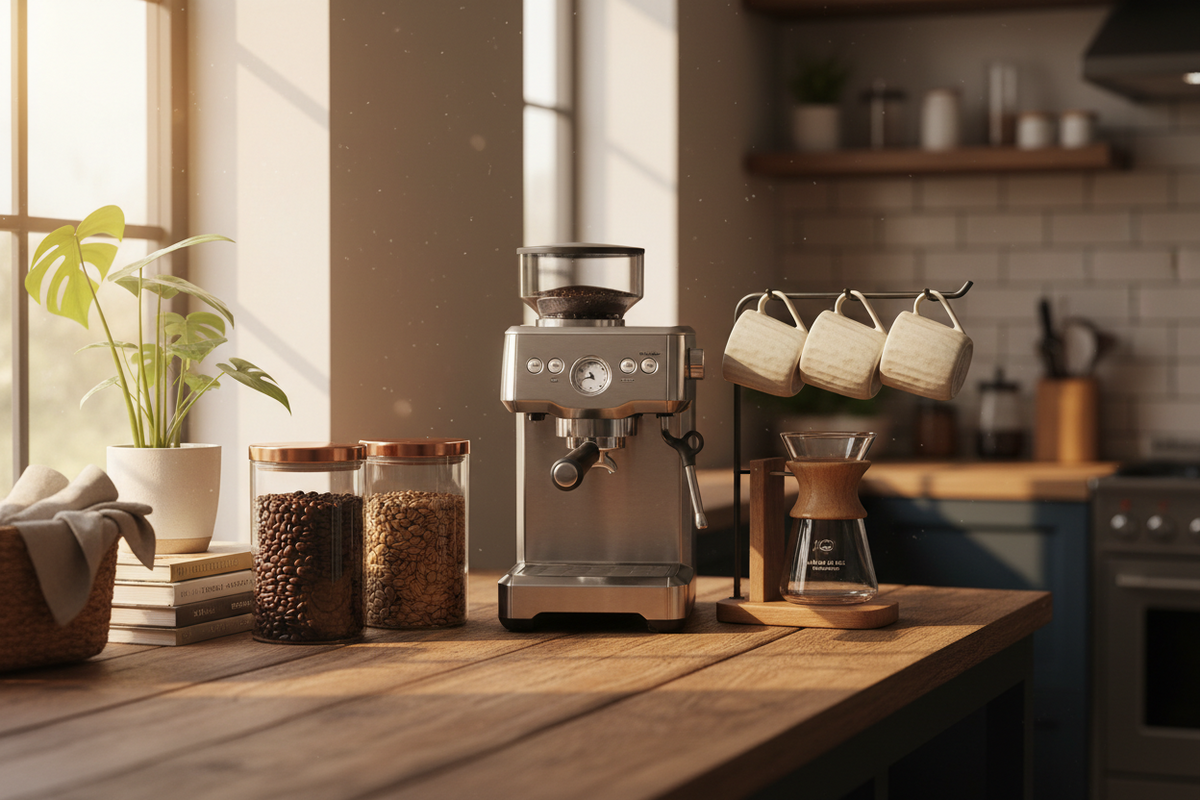 How to Create the Perfect Home Coffee and Tea Station