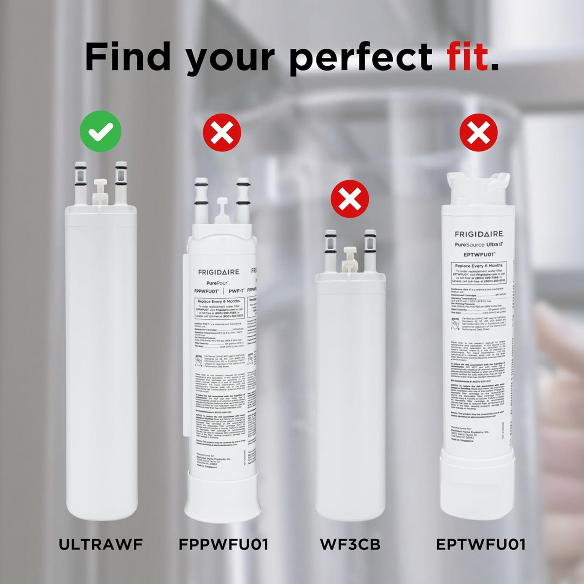 Frigidaire ULTRAWF PureSource Ultra Refrigerator Water Filter