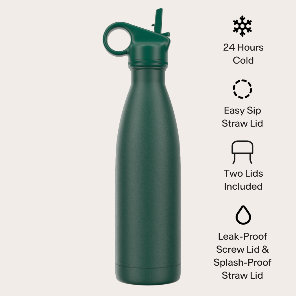 FrigidaieFilters Original 2.0 With Straw Lid insulated water bottle