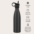 FrigidaieFilters Original 2.0 With Straw Lid insulated water bottle